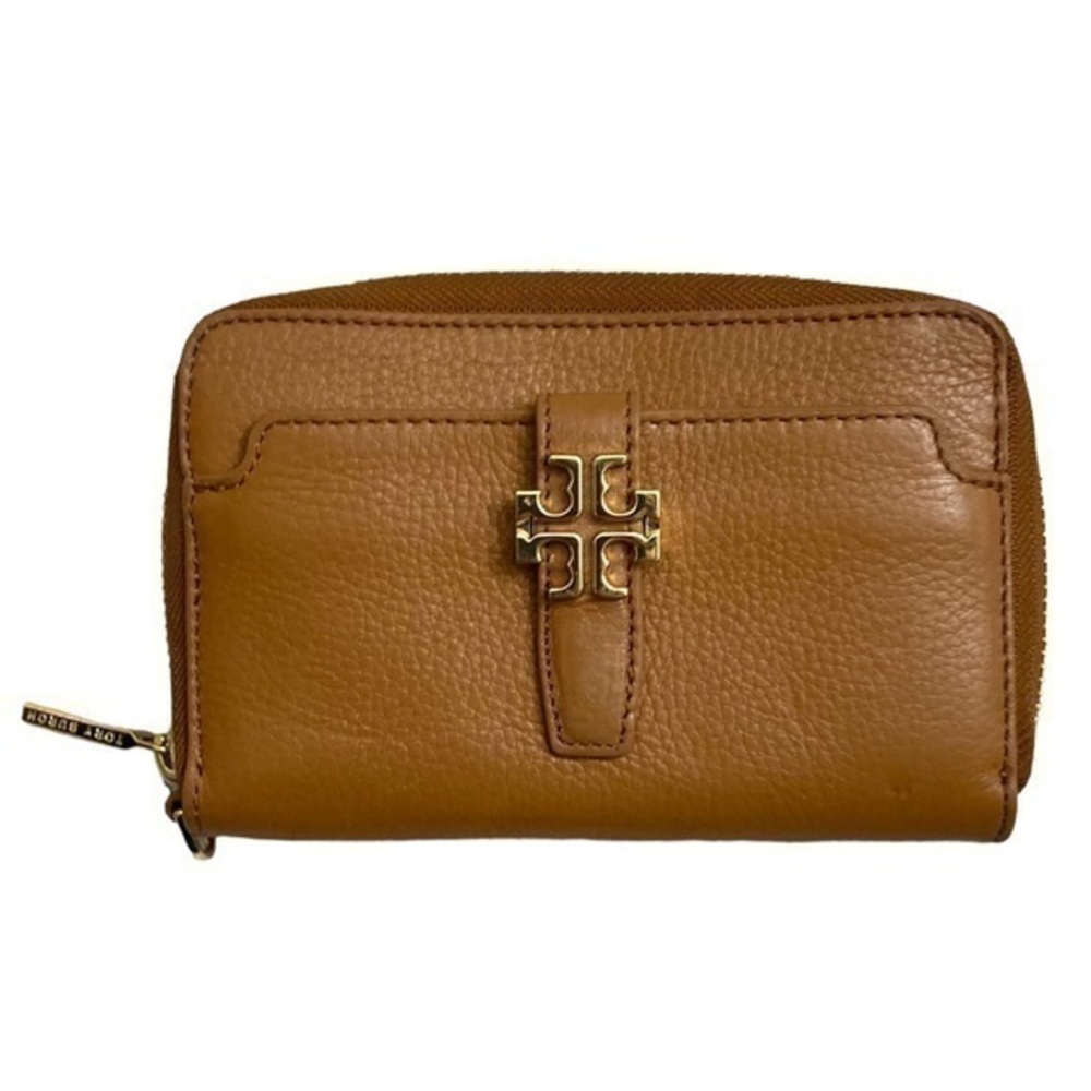 Tory Burch brown leather wallet